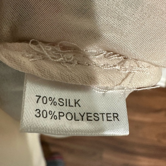 Embroidery Flowers Boho Silk Dress - Picture 15 of 16